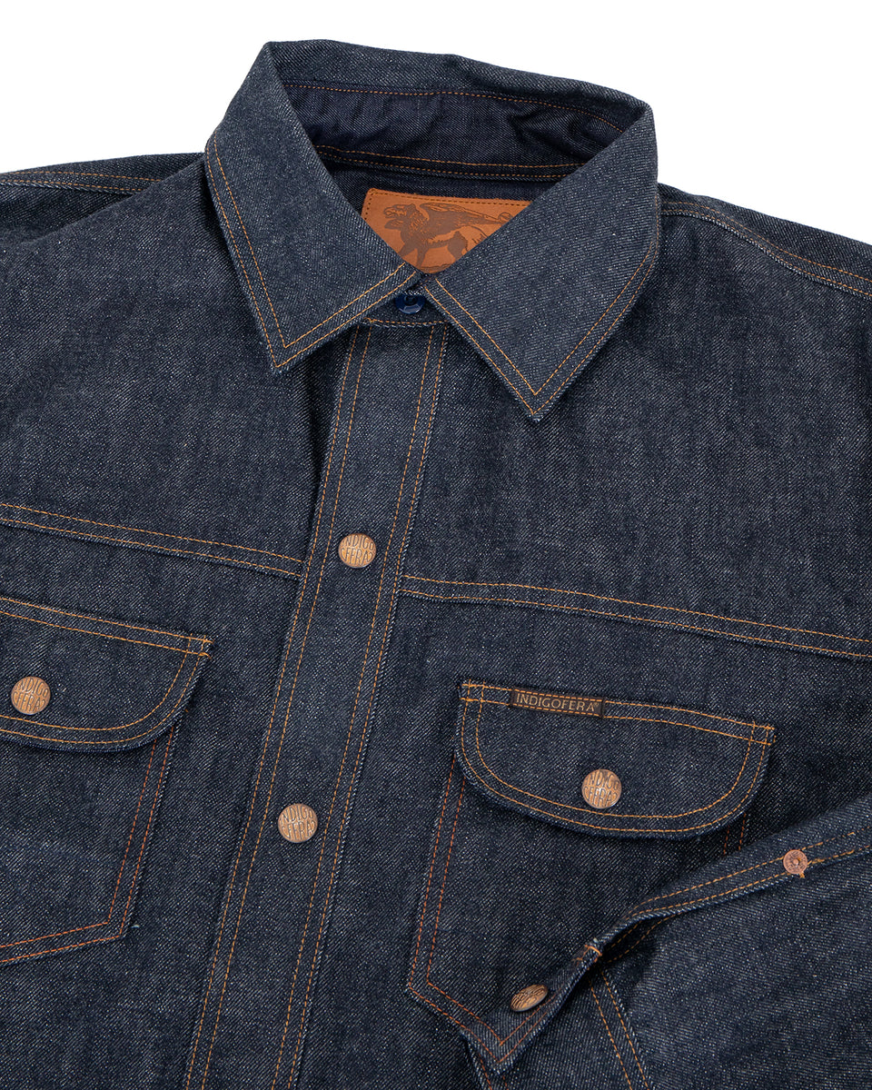 Indigofera Fargo Jacket, Shrink To Fit