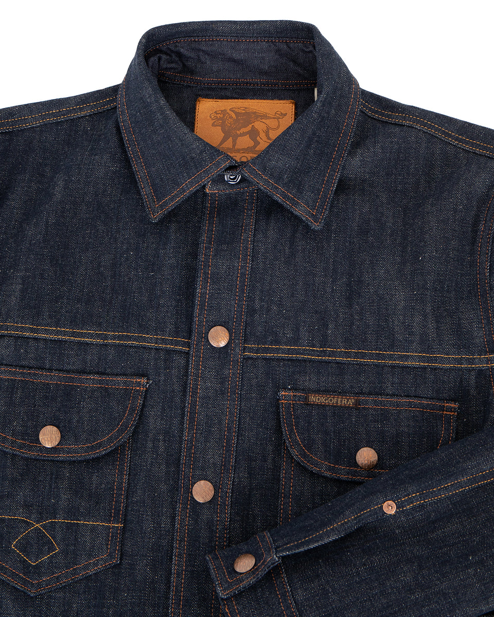Indigofera Fargo Jacket, Yoshino Natural Indigo
