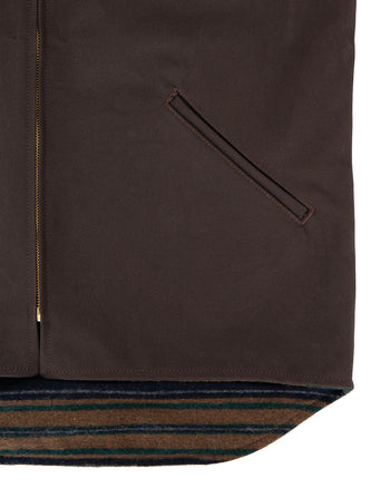 Indigofera Iconic Vest, Smithson Canvas, Brown