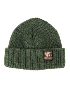 Indigofera Radec Wool Cap, Green