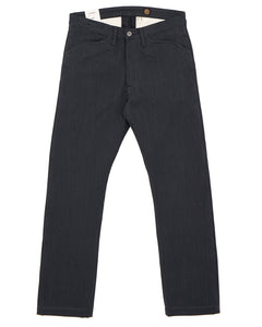 Indigofera Swearengen Pants, Black/Grey Hickory Stripe
