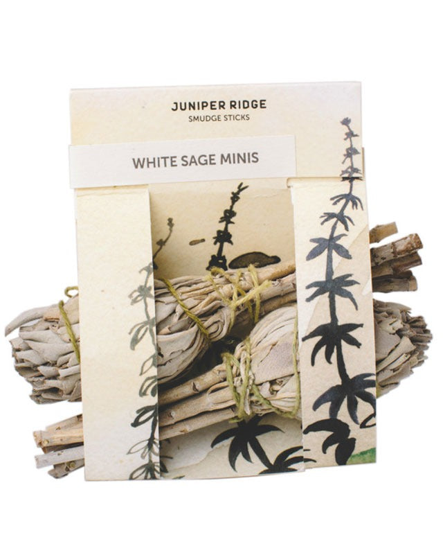 Juniper Ridge Smudge Stick, Minis, White Sage