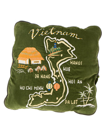 Kapital Rayon Satin Quilting Kesa Sham Bomber Jacket, Beautiful Vietnam