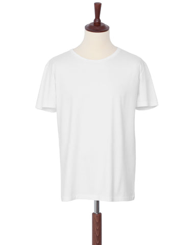 Indigofera Malick T-Shirt, Cocatoo White