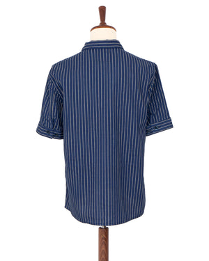 Indigofera Teeter Shirt, Wabash Stripe