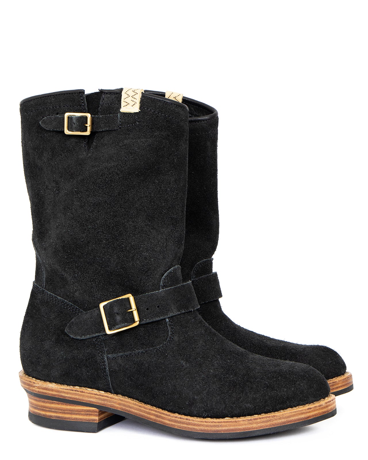 Visvim T.W.O. Boots-Folk, Black - Pancho and Lefty Online Store