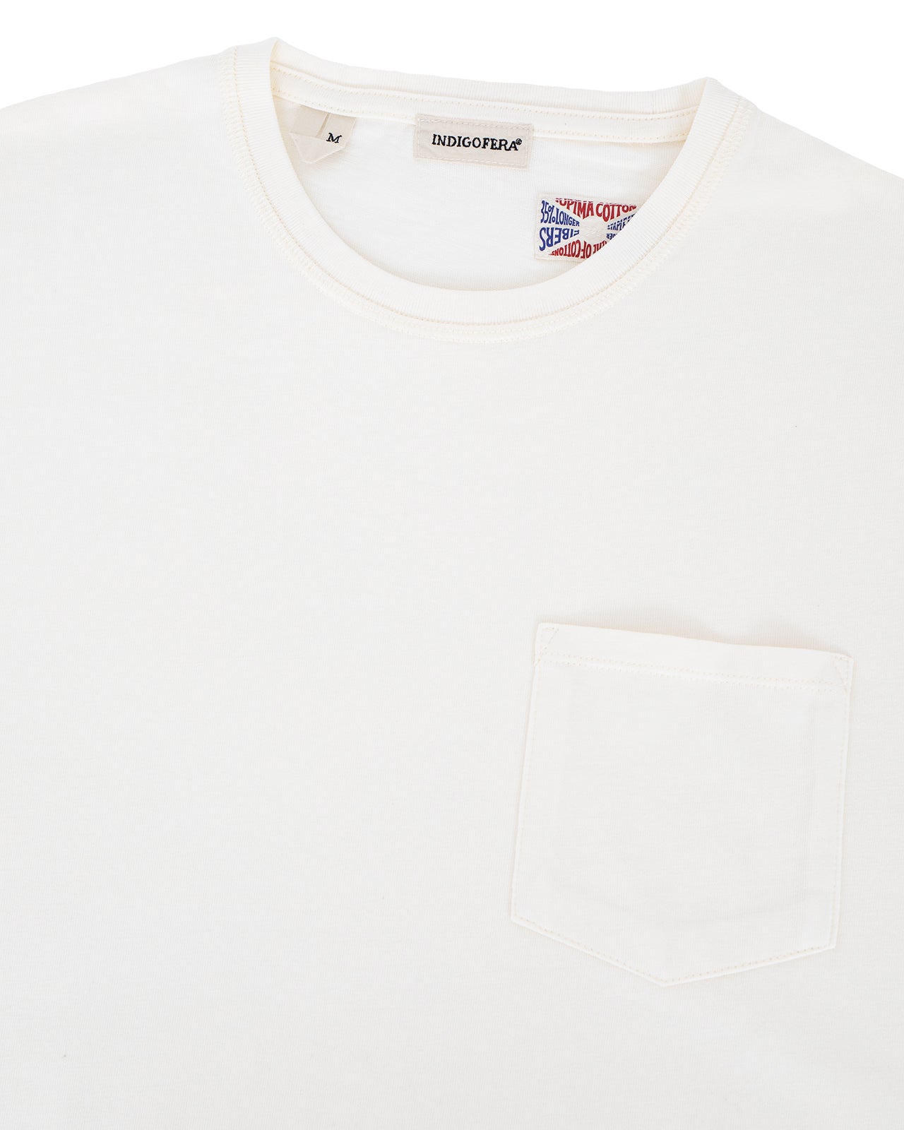 Indigofera Wilson T-Shirt, Cocatoo White