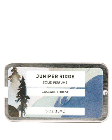 Juniper Ridge Solid Perfume, Cascade Forest