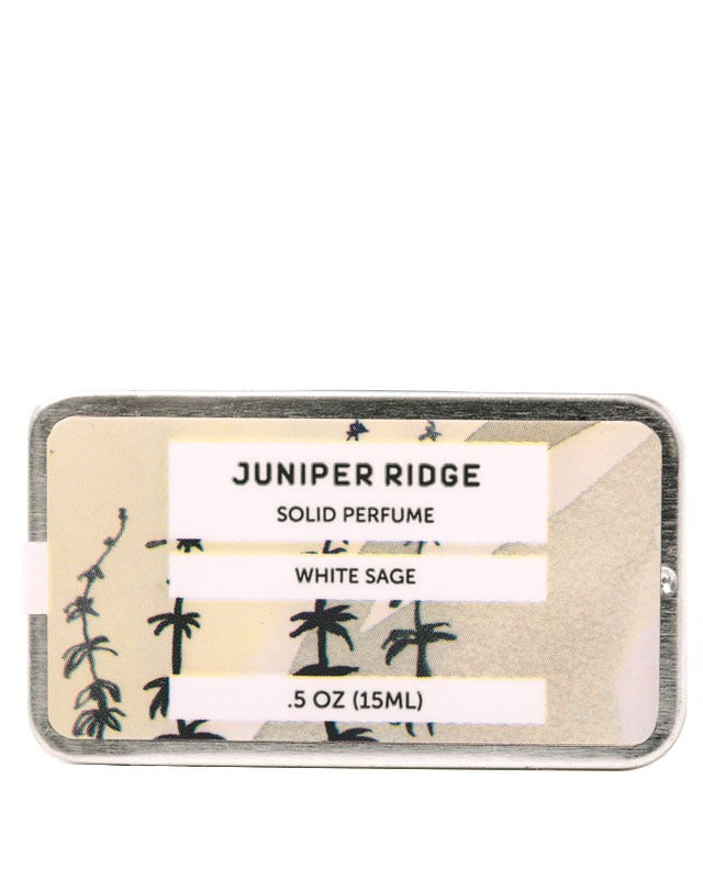 Juniper Ridge Solid Perfume, White Sage