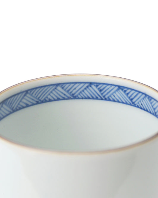 Kutani Choemon Fuefuki Painted Tea Cup, Ukulele