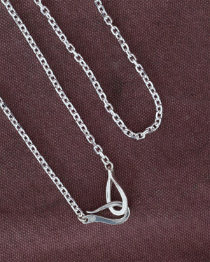 Larry Smith Silver Chain, 70cm, Medium