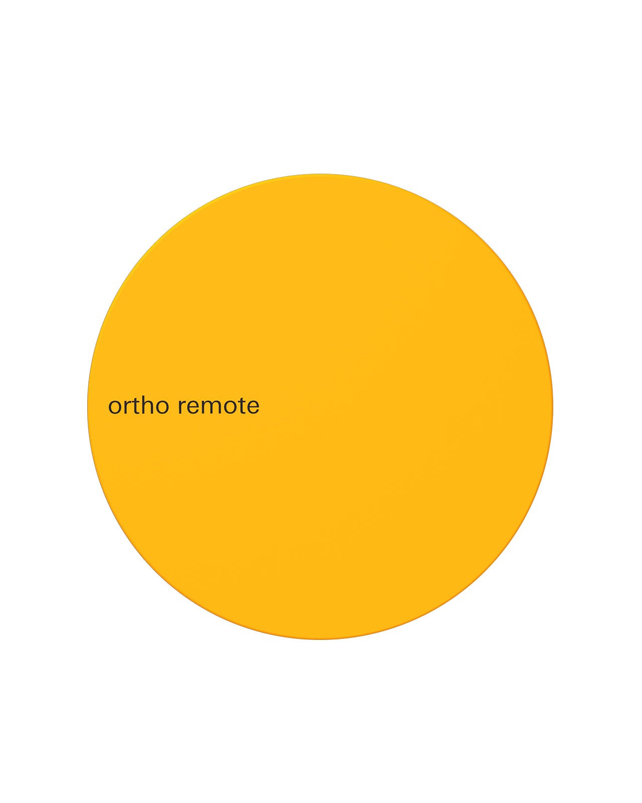 Teenage Engineering Orto Remote, Yellow